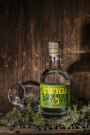 Flasche von Sälys Twiga Gin